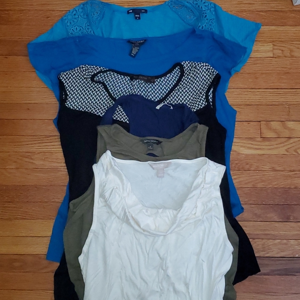 6 shirts